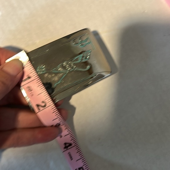 CHAMBERS BELT CO. VINTAGE SILVER-TONED ROAD RUNNER BELT BUCKLE - Picture 10 of 11